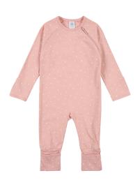 SANETTA Pijama  branco / cor-de-rosa