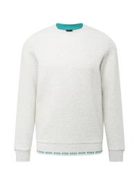 BOSS ATHLEISURE Sweatshirt 'Salbo'  cinzento claro / jade