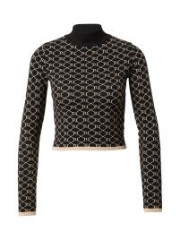 River Island Pullover  preto / bege