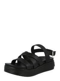 SHABBIES AMSTERDAM Sandálias com tiras  preto