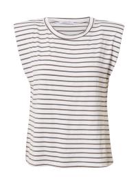 Hailys Camisa 'Gina'  offwhite / preto