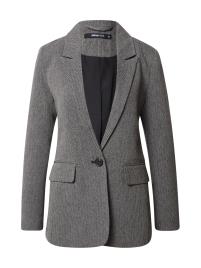 Gina Tricot Blazer 'Lisa'  branco / cinzento