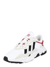 ADIDAS ORIGINALS Sapatilhas baixas 'Ozweego'  branco / preto / vermelho / bege