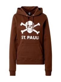 FC St. Pauli Sweatshirt  cobre / branco