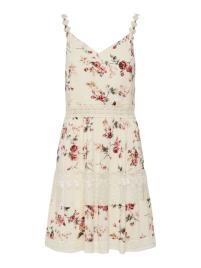 ONLY Vestido de verão 'Karmen Anne'  cor-de-rosa / bege