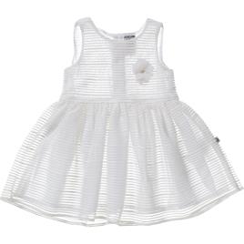 JACKY Vestido  transparente / branco