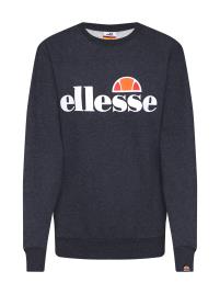 ELLESSE Sweatshirt 'Agata'  cinzento escuro / branco