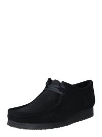 Clarks Originals Sapato com atacadores 'Wallabee'  preto