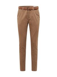 TOM TAILOR DENIM Calças chino  castanho