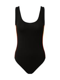 ABOUT YOU x Riccardo Simonetti Camisa body 'Emmi'  preto