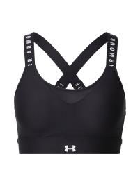 UNDER ARMOUR Soutien de desporto 'Infinity High'  branco / preto