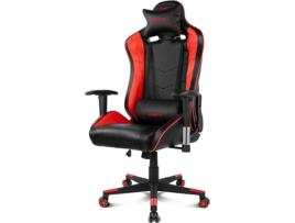 CADEIRA GAMING  DR85BR PRETO/VERMELHO