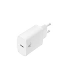 Carregador Tomada Ewent 1 Porta usb Type c 20w Branco