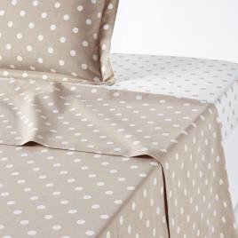 La Redoute Interieurs Lençol puro algodão estampado às bolas, Clarisse