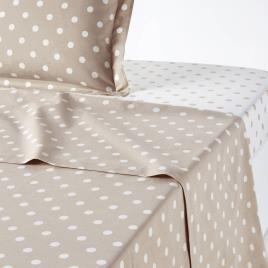 La Redoute Interieurs Lençol puro algodão estampado às bolas, Clarisse