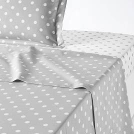 La Redoute Interieurs Lençol puro algodão estampado às bolas, Clarisse