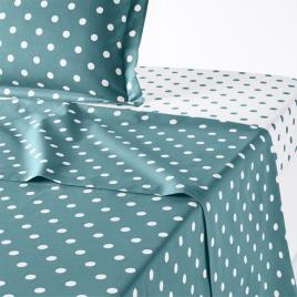 La Redoute Interieurs Lençol puro algodão estampado às bolas, Clarisse   
