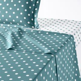 La Redoute Interieurs Lençol puro algodão estampado às bolas, Clarisse