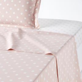 La Redoute Interieurs Lençol puro algodão estampado às bolas, Clarisse