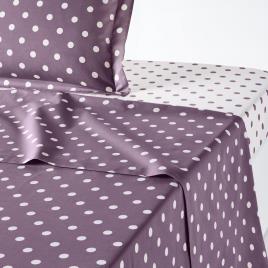 La Redoute Interieurs Lençol puro algodão estampado às bolas, Clarisse   
