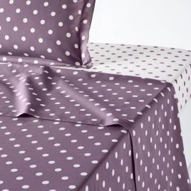 La Redoute Interieurs Lençol puro algodão estampado às bolas, Clarisse