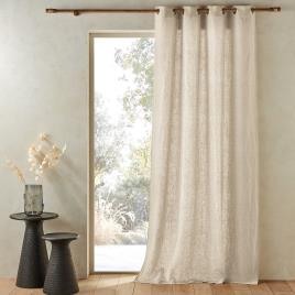 Am.pm Cortinado em linho lavado, ilhós, Private 