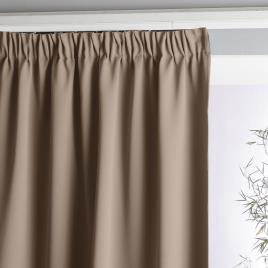 La Redoute Interieurs Cortinado opaco com dupla face, galão franzido, Voda