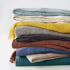 La Redoute Interieurs Colcha com franjas, Nedo