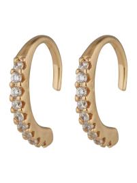 ELLI Brincos 'Earcuff'  ouro