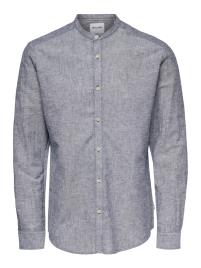 Only & Sons Camisa 'CAIDEN'  azul escuro