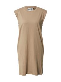 JUST FEMALE Vestido 'Beijing'  taupe