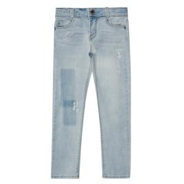 Ikks  Calças de ganga slim JOUXTIA  Azul Disponível em tamanho para rapaz 10 ans,12 ans,14 ans.Criança > Menino > Roupas > Calças