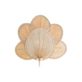 Decoração de Parede DKD Home Decor Fibra (72 x 6 x 72 cm)