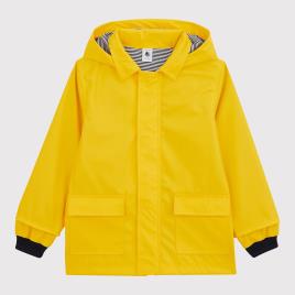 Petit Bateau Impermeável com capuz, 3-12 anos