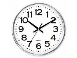 Relógio de Parede Timemark Prateado
