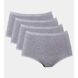 Sloggi Lote de 4 cuecas maxi Basic