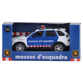 Kiddus Carro De Mossos D´esquadra One Size White / Blue