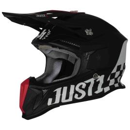 Just1 Capacete Off-road J18 Old School L Black