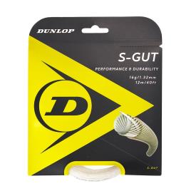 Dunlop Tênis De Corda única S Gut 12 M 1.25 mm White