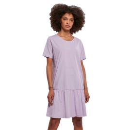 Urban Classics Vestido Curto Manga Curta Valance L Lilac