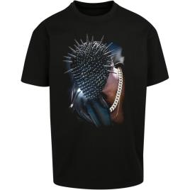 Mister Tee Camiseta Manga Curta Decote Redondo Thorned Mask Oversize 2XL Black
