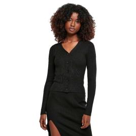 Urban Classics Casaco Knit M Black