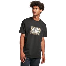 Southpole Camiseta Manga Curta Decote Redondo Camo Logo S Black