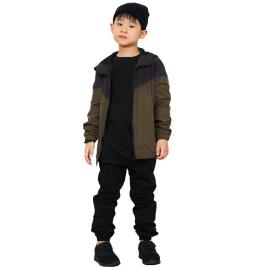 Cayler & Sons Casaco Tone Tech 158-164 cm Black / Dark Olive