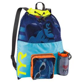 Tyr Big Mesh Mummy 40l One Size Blue / Yellow