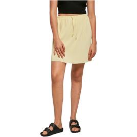 Cayler & Sons Saia Mini Cintura Baixa Plisse S Soft Yellow