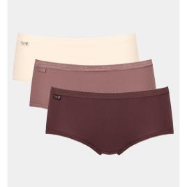 Sloggi Lote de 3 slips midi, Basic+ Holiday