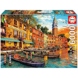 Educa Borras Pôr Do Sol Em São Marcos Puzzle 6000 One Size Multicolor