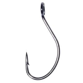 Omtd Gancho Elite Single Spoon Hooc Micro Barb 4 Grey (8 pcs)