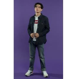Levi's T-shirt estampada, gola redonda